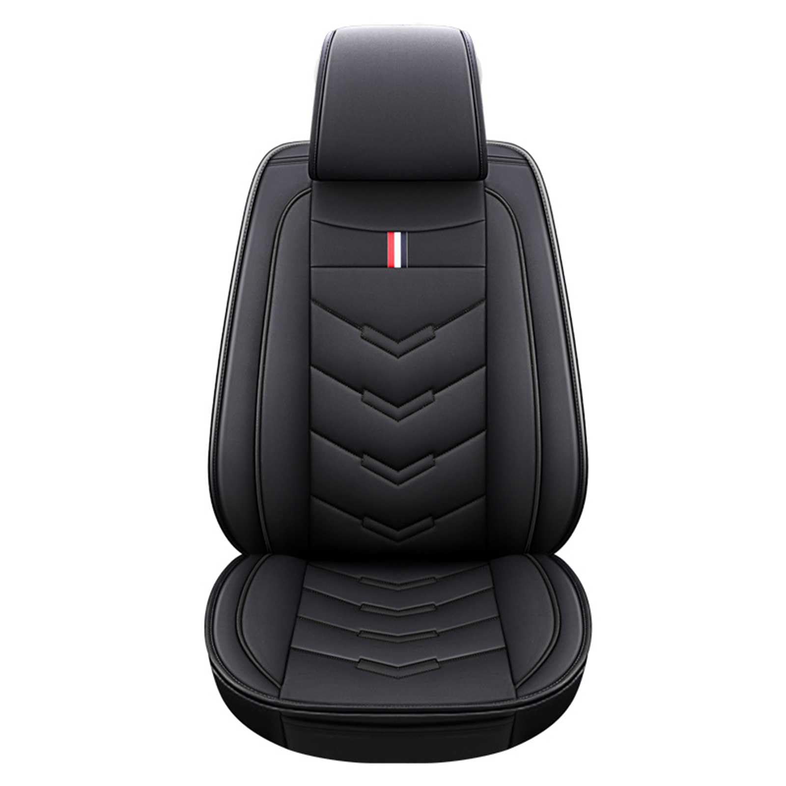 樂天商城 - 新型 フリード 車 シートカバー FREED GB3 GB4 GB5 GB6 GB7 GB8 クッション カーシートカバー 汎用 シートプロテクター 座布団 運転 前席 後部座席 汚れ防止 滑り止め カー用品 マイクロファイバーレザー ブラック-1席