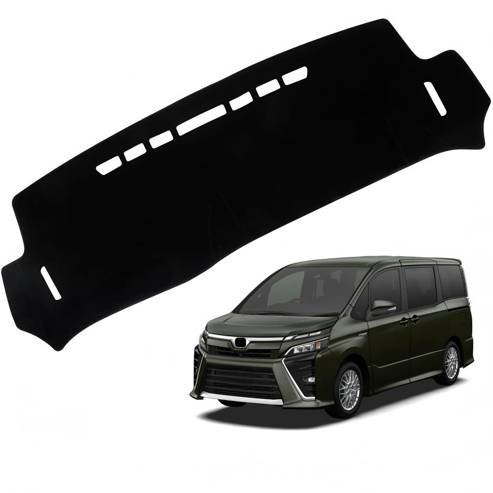 適用トヨタ ヴォクシー 80系 2014年1月〜2022年1月 ダッシュボードマット 車輌専用設計 日焼け対策 劣化予防 映り込み対策 擦れ傷防止 マットポリエステル製 ロゴ付き マット内装カスタム アクセサリー