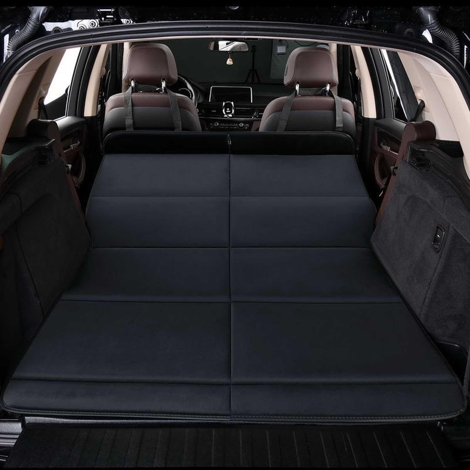 新型 車中泊 マット【ハリアー 80系 Harrier MXUA8# AXUH8# R2.06〜現行に適用 車内ベッド アウトドア キャンプ マット 後部座席 折りたたみ式 後部座席エクステンダー 車載 ベッドキット カー用品 コンパクト収納 快適空間 オフロード