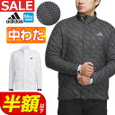 【FG】【60%OFF・SALE・セール】秋 冬 モデル adidas アディダス ゴルフウェア MKS21 BOSグラフィック 保温 中わた ジャケット (メ...