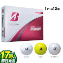 【FG】BRIDGESTONE GOLF ブリヂストン ゴルフボール 25 SUPER STRAIGHT スーパーストレート 1ダース(12球)