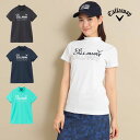 【FG】【50%OFF・半額以下・SALE・セール】春 夏 Callaway GOLF キャロウェイ ゴルフウェア C24134218 クローズドメッシュ 半袖...