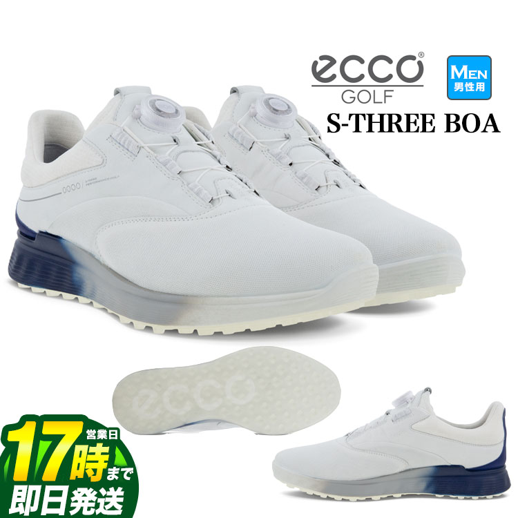 日本正規品 ECCO エコー ゴルフシューズ 102954 S-Three BOA エス・スリー ボア (メンズ)