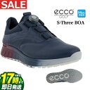 楽天FG-Style【FG】【セールSALE】日本正規品ECCO エコー ゴルフシューズ EG102954 60617 ECCO GOLF S-Three BOA Marine Morillo エス スリー マリン [スパイクレス] （メンズ）