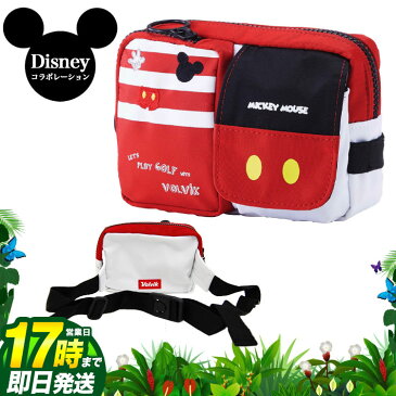 【FG】【50％OFF・半額以下セール・SALE】Disney ディズニーコラボ ミッキーマウス ヒップバッグ FDR VOLVIK VV59NH209