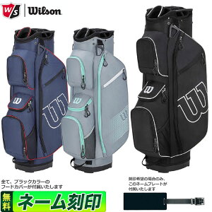 【FG】【日本正規品】 Wilson Golf ウィルソンゴルフ WGB5307 カート式軽量キャディバッグ キャディーバッグ