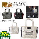 【FG】【数量限定】2025年モデル VALIANT バリアント ゴルフ VAE-003RP エンブレムコレクション ラウンドポーチ