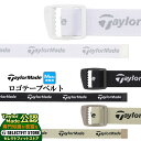 【FG】TaylorMade テーラーメイド ゴルフ TL348 M TM ロゴテープ ベルト (メンズ)