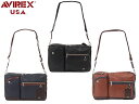 ラッピング無料 正規品 クリスマス メンズ レディース ギフト アヴィレックス AVIREX アヴィレックス AVIREX 2Way ショルダー AX5004 ...