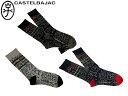 お得クーポン有り ラッピング無料 正規品 メンズ レディース 母の日 父の日 ギフト カステルバジャック CASTELBAJAC 単色モチーフジャガードカラフル...