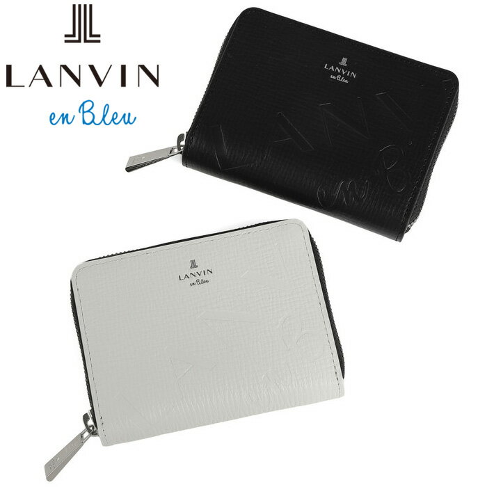 正規品 母の日 ギフト LANVIN en Bleu 519615 ランバンオンブルー バトラー ラウンドファスナー二つ折り財布 カード段5 ikt02