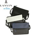 正規品 母の日 父の日 ギフト LANVIN en Bleu 574102 ランバンオンブルー フェリチタ レザーショルダーバッグ B5 2WAY ikt02