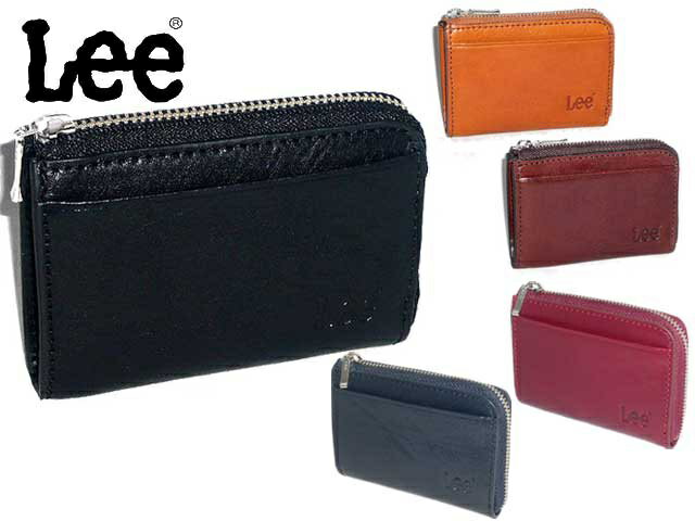 正規品 メンズ レディース あす楽 ポイント10倍 通勤 通学 記念日 冠婚葬祭 バレンタイン Lee リー イタリアンレザーシリーズ ラウンドファスナー式小銭入れパスケース付き 定期入れ パスケース 0520236 520236 折り財布 長財布 札入 snma05