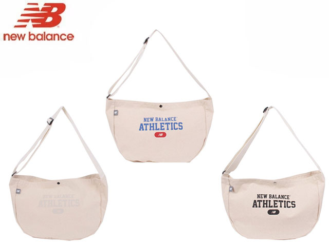 乐天商城 - ラッピング無料 正規品 母の日 ギフト メンズ レディース ギフト ニューバランス NEW BALANCE ニューバランス NEW BALANCE キャンバスショルダーバッグ LAB55690 rowa12