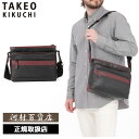 特典もれなくプレゼント 正規品 母の日 父の日 ギフト ノベルティ付 TAKEO KIKUCHI タケオキクチ タケオ キクチ ニュース ショルダーバッグ B5...
