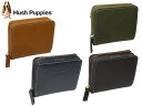 Hush Puppies 財布 メンズ 特典もれなくプレゼント お得クーポン有り ラッピング無料 正規品 メンズ レディース ポイント10倍 記念日 母の日 ノベルティ付 Hush Puppies ハッシュパピー HushPuppies ハッシュパピー ニック ラウンドファスナー二つ折り財布 HP0608 gemu56