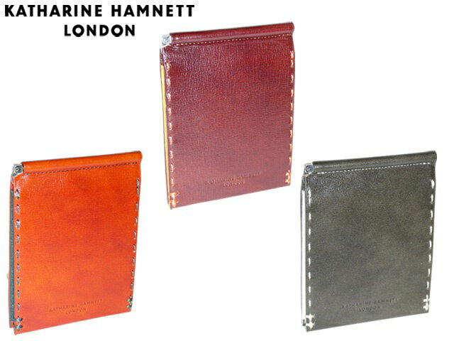 特典もれなくプレゼント お得クーポン有り ラッピング無料 正規品 父の日 キャサリンハムネット KATHARINE HAMNETT キャサリンハムネット KATHARINE HAMNETTロンドン COLOR TAILORED II カラーテーラードII 札ばさみ マネークリップ 二つ折財布 490-58703 sanyo06