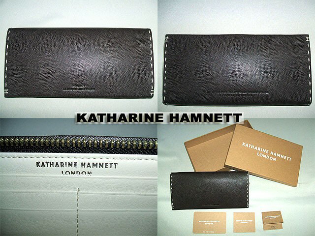正規品 メンズ レディース あす楽 ポイント10倍 通勤 通学 記念日 冠婚葬祭 バレンタイン キャサリンハムネットカラーテーラード ラウンドファスナー長財布 サイフ プレゼント 折り財布 長財布 札入 KATHARIN EHAMNETT490-51908 sanyo06格安通販　バレンタイン　人気　ランキング