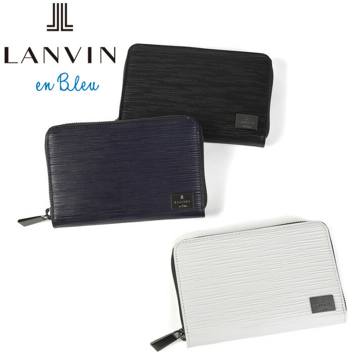 乐天商城 - 正規品 母の日 ギフト ギフト LANVIN en Bleu 520655 ランバンオンブルー LANVIN en Bleu ランバンオンブルー アドニス 二つ折り財布 ikt02