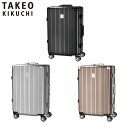 特典もれなくプレゼント 正規品 母の日 父の日 ギフト ノベルティ付 TAKEO KIKUCHI タケオキクチ タケオ キクチ DARJEELING スーツケー...