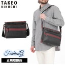 特典もれなくプレゼント 正規品 母の日 父の日 ギフト ノベルティ付 TAKEO KIKUCHI タケオキクチ タケオ キクチ ニュース ショルダーバッグ B5...