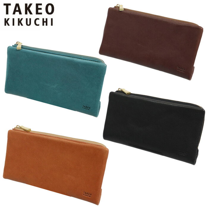 Rakuten - 特典もれなくプレゼント 正規品 母の日 ギフト ノベルティ付 TAKEO KIKUCHI タケオキクチ タケオ キクチ フィール 小銭入れ付き 長財布 788606 ikt02