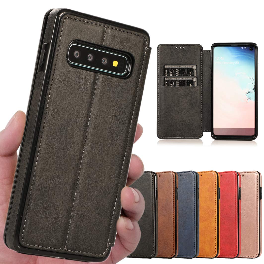 Galaxy S10plus ケース S10 plus ケース SC-04L SC-05L SCV42 サムスン ギャラクシー S10プラス カバー S10+ スマホケース 携帯カバー 手帳型 カバー 適用 case iCovercase 内蔵 マグネット 携帯カバー カードスロット カード入れ スタンド機能 カバー 落ち着いた色 持ち易い