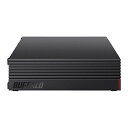 バッファロー 外付けハードディスク 4TB テレビ録画/PC/PS4/4K対応 バッファロー製nasne™対応 静音コンパクト 日本製 故障予測 みまもり合図 HD-AD4U3