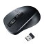サンワサプライ ワイヤレスマウス 2.4GHz(USB A) 静音 ブルーLED 5ボタン 1600dpi(2段階切替) 小型 ブ..