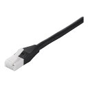 バッファロー BUFFALO ツメの折れないLANケーブル カテゴリー6 ストレート スタンダード 30m ブラック BSLS6NU300BK2