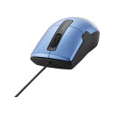 バッファロー BUFFALO 有線BlueLEDマウス 静音/3ボタン...(2)