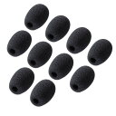 サンワサプライ ヘッドセット用マイクスポンジ(10個セット) MM-HSPA10MC