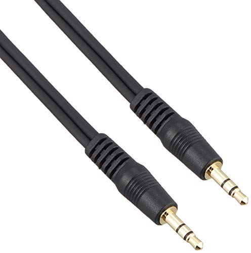 サンワサプライ オーディオケーブル 1.8m ブラック KM-A2-18K2