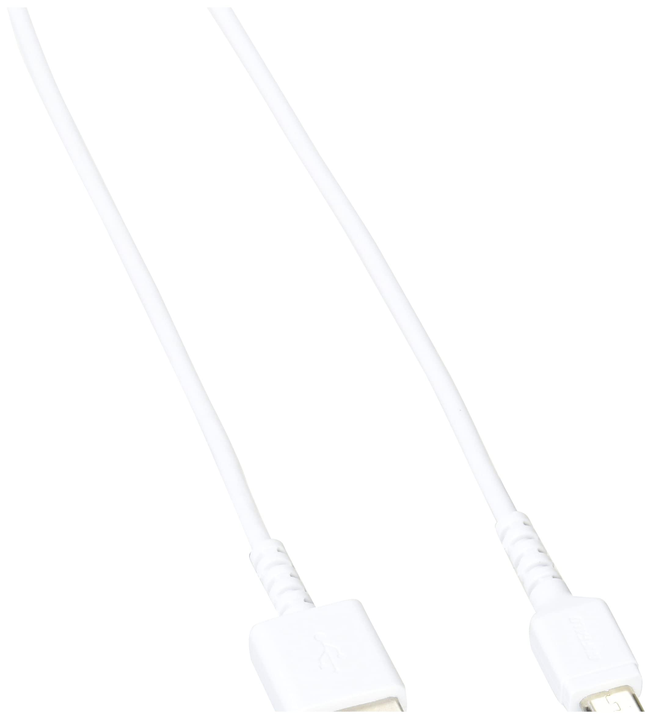 バッファロー BUFFALO USBmicroBケーブル スリム 0.5m ホワイト BSMPCMB105WH