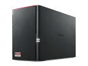 バッファロー BUFFALO NAS スマホ/タブレット/PC対応 ネットワークHDD 2TB LS520D0202G 同時アクセスでも快適な高速モデル(2)