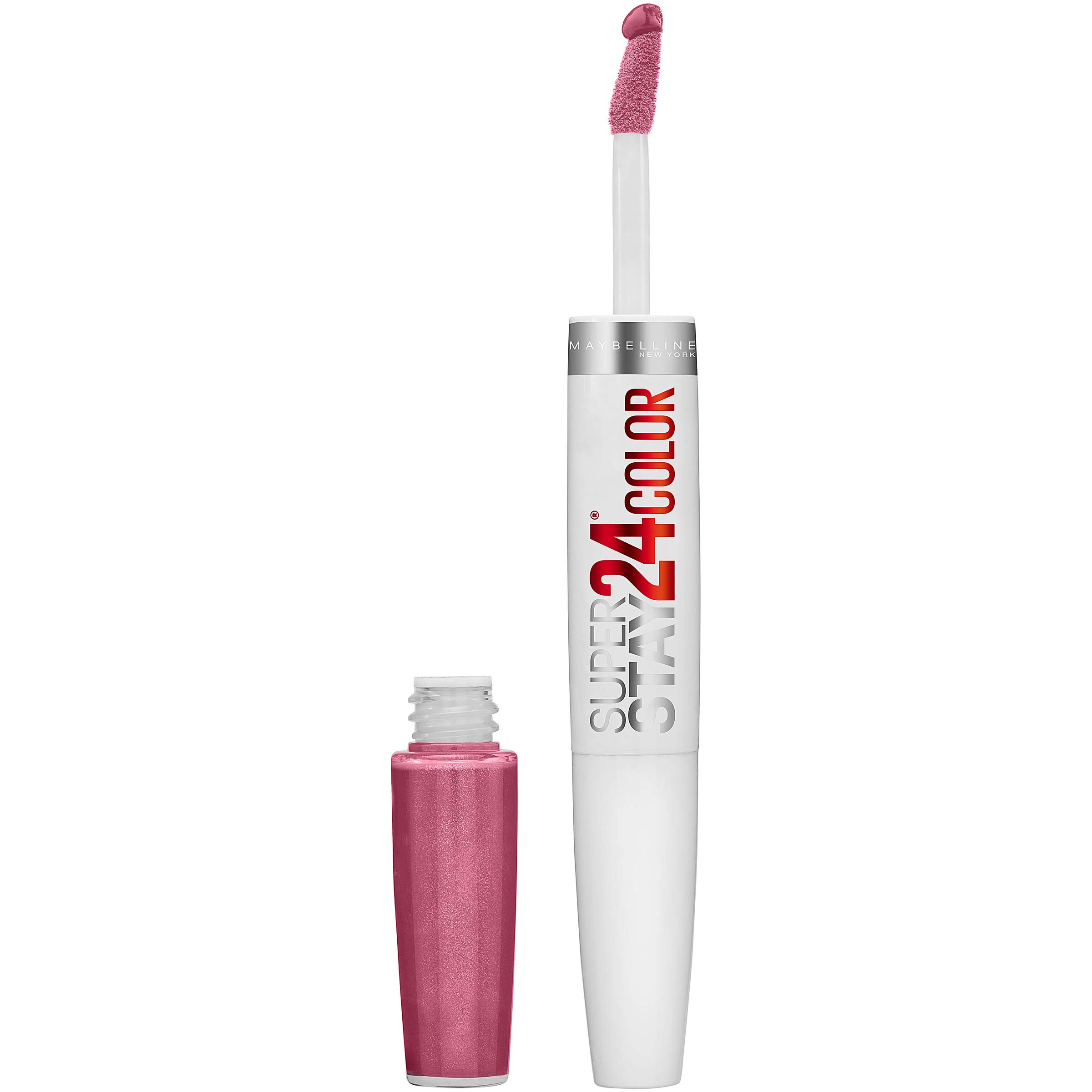 Maybelline New York Super Stay 24 Color 2-Step Lipcolor, Very Cranberry, 2.3ml + 1.8g