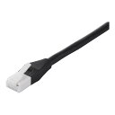 バッファロー BUFFALO ツメの折れないLANケーブル カテゴリー5e ストレート スタンダード 30m ブラック BSLS5ENU300BK2