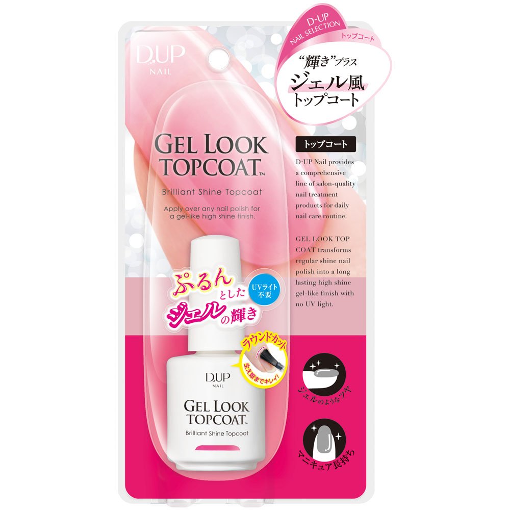 ディーアップ Nail ジェルルック トップコート (15mL)