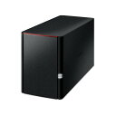 バッファロー BUFFALO リンクステーションLS220DN ネットワークHDD 2ベイ 8TB LS220D0802N(2)