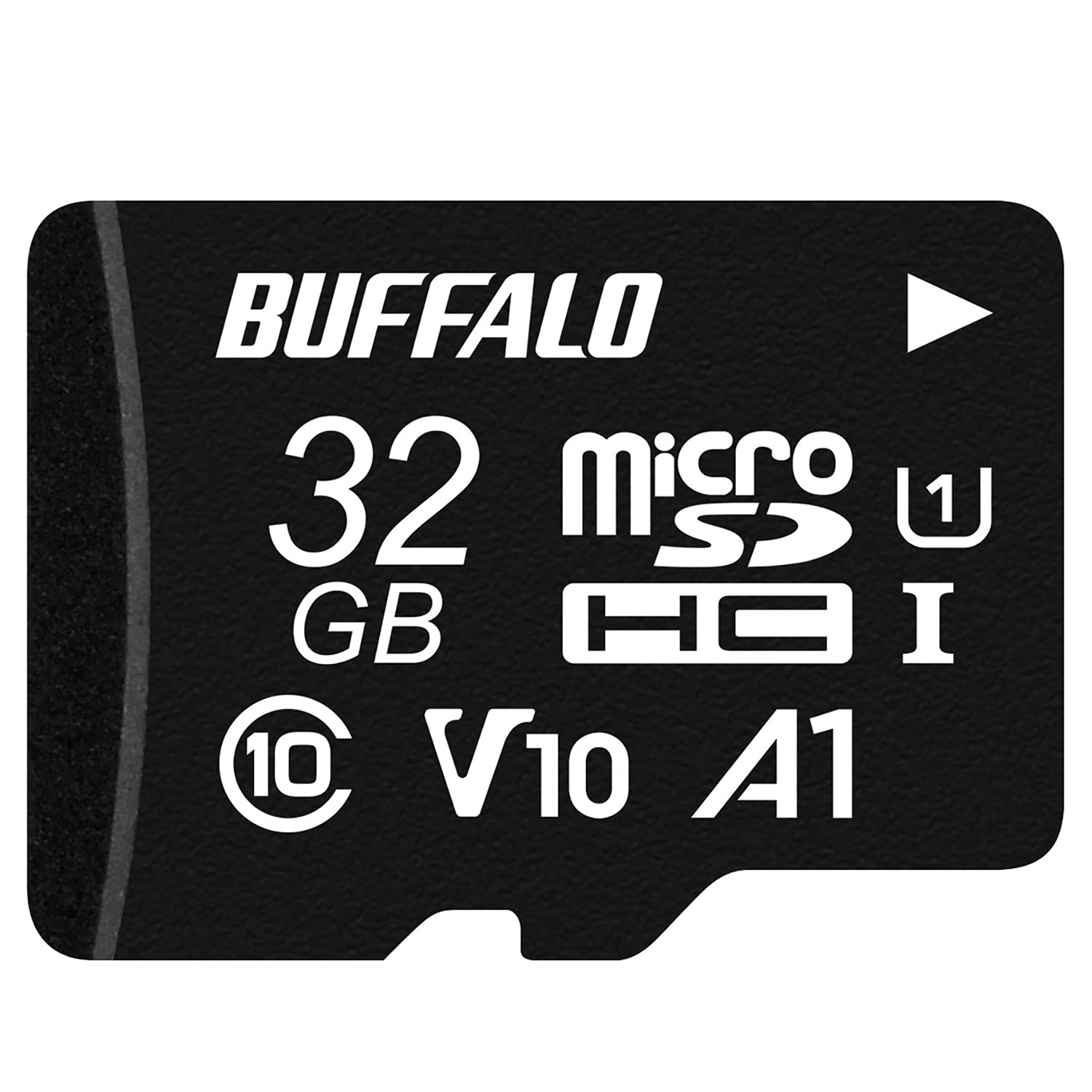 バッファロー microSD 32GB 100MB/s UHS-1 U1 microSDHC Nintendo Switch/ドライブレコーダー 対応 V10 A1 IPX7 Full HD RMSD-032U11HA/N