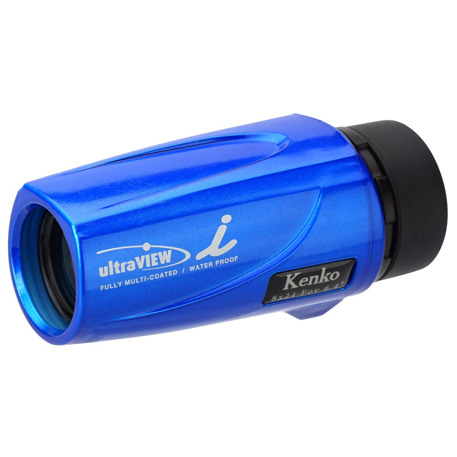 Kenko 単眼鏡 ウルトラビューI 8×21FMC 8倍 21mm口径 完全防水 フルマルチコーティング ブルー 320013