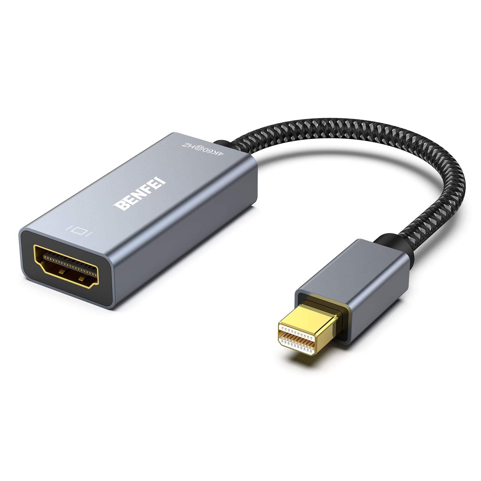 BENFEI Mini DisplayPort - HDMI4K@60Hz Mini DP - HDMI ץ (Thunderbolt ߴ) MacBook Air/ProSurface Pro/ɥå˥ץб