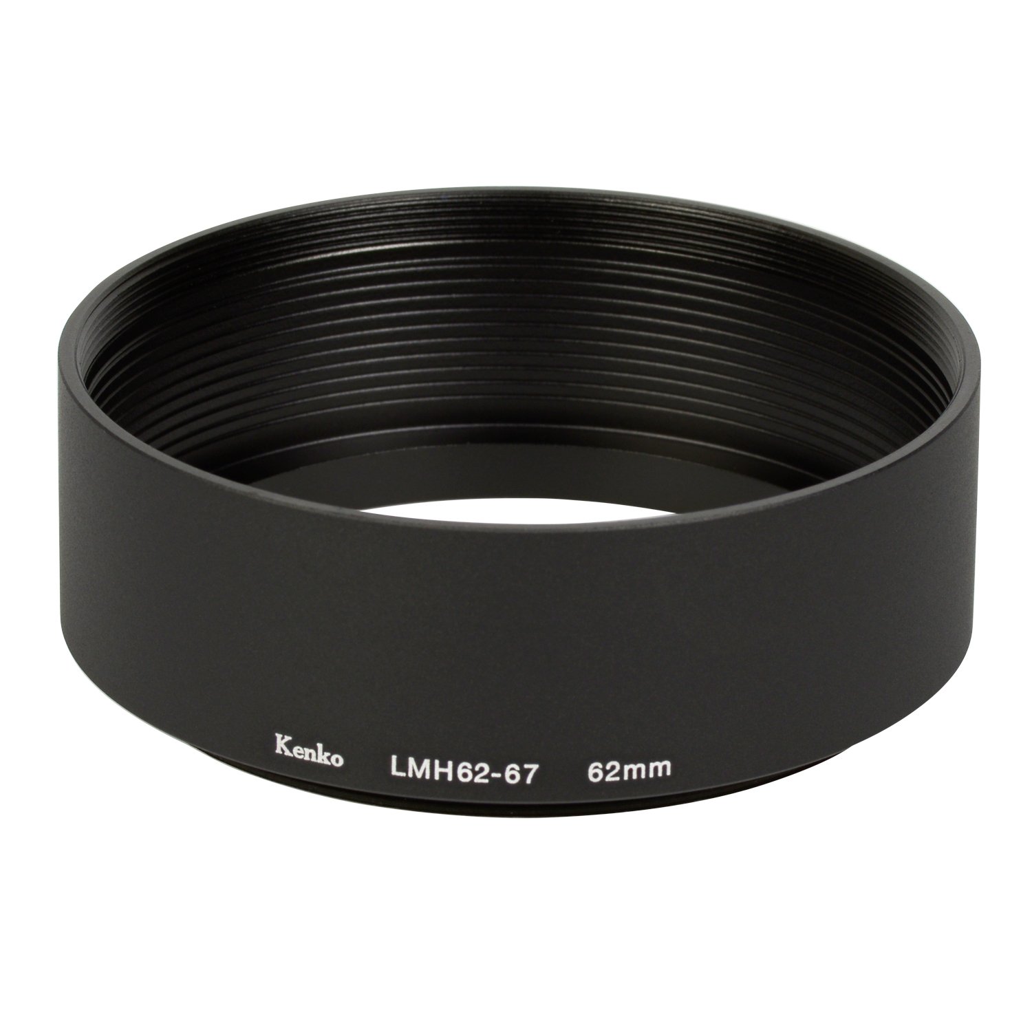 Kenko レンズフード レンズメタルフード LMH62-67 BK 62mm アルミ製 連結可能 792063