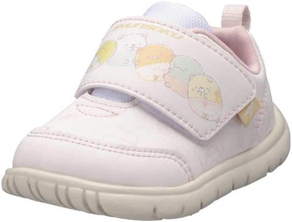 [シュンソク] ベビーシューズ スニーカー すみっコぐらし 幅広 軽量 足育 12~15cm 男の子 女の子 SJB 1..