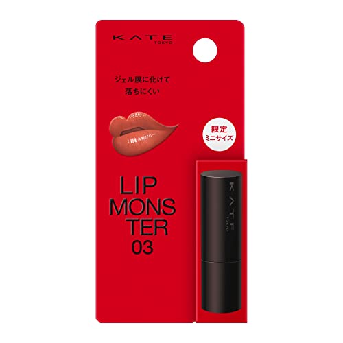 KATE(ケイト)リップモンスター(ミニ)03陽炎 1グラム(x 1)