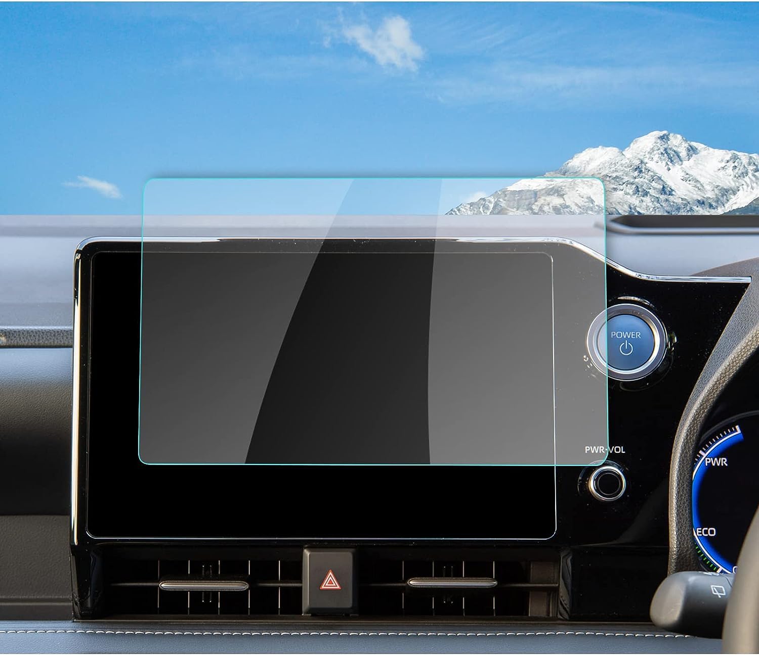 RUIYA新型トヨタノア・ヴォクシー 4代目 90系 ナビ保護フィルム 強化ガラスフィルム10.5インチ 液晶保護フィルム 汚れ防止 キズ防止 9H 強化ガラス ノア 90系 強化ガラスフィルム