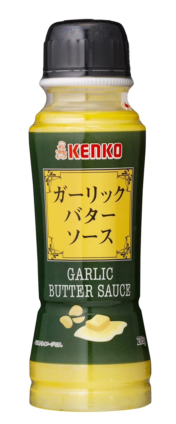 ケンコーマヨネーズ ガーリックバターソース 黄色 205g×4個