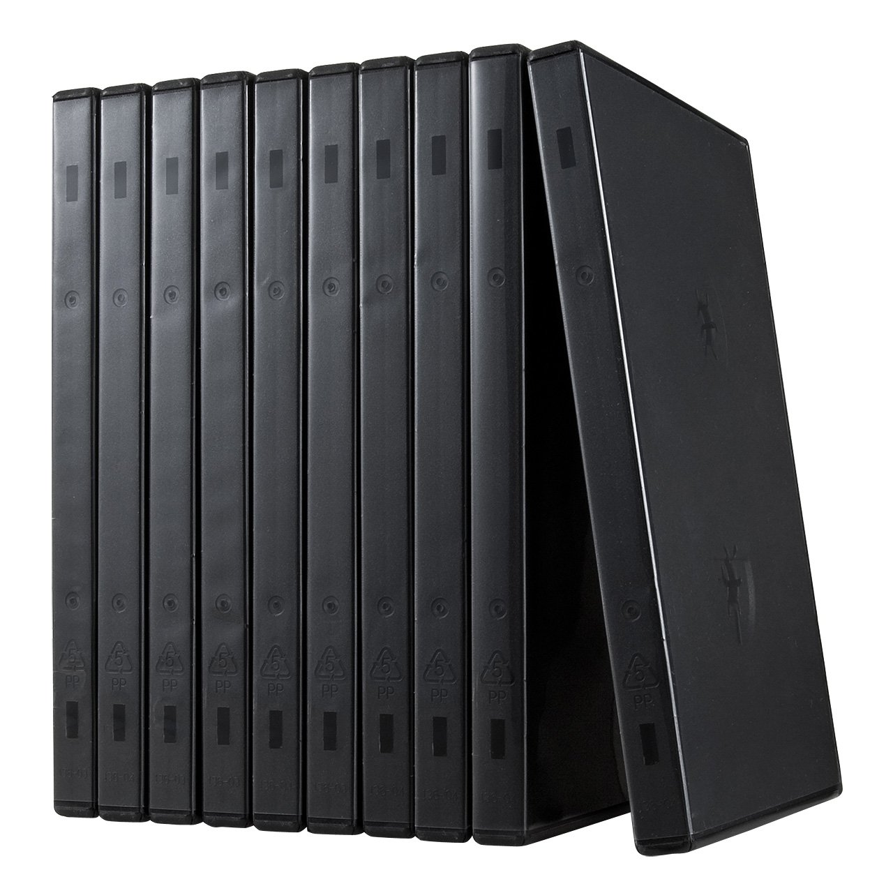 ���������쥯�� DVD������ 6���Ǽ DVD�ȡ��륱���� 10�祻�å� �֥�å� 200-FCD035BK