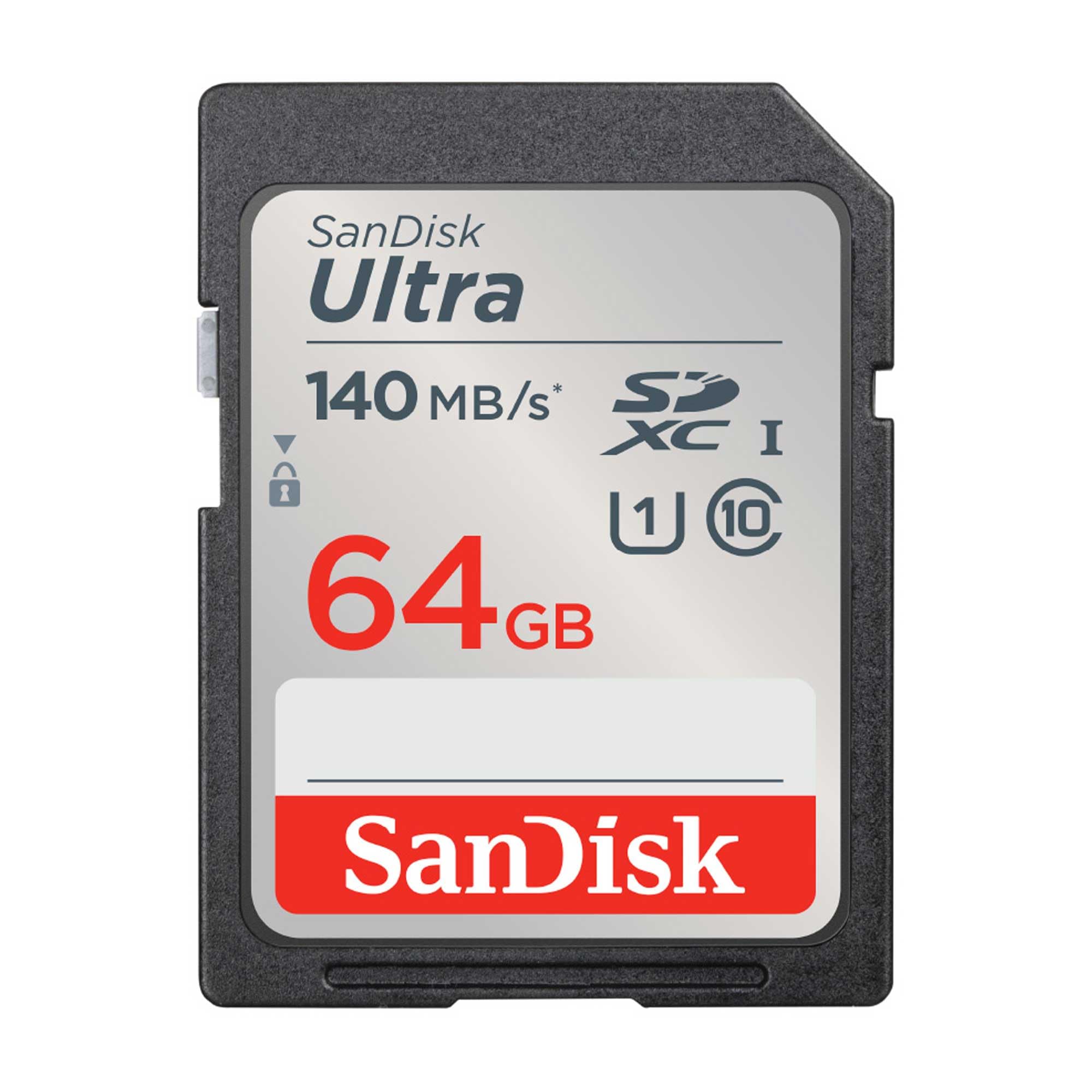 楽天FIDELAサンディスク 正規品 SDカード 64GB SDXC Class10 UHS-I 読取り最大140MB/s SanDisk Ultra SDSDUNB-064G-GH3NN 新パッケージ
