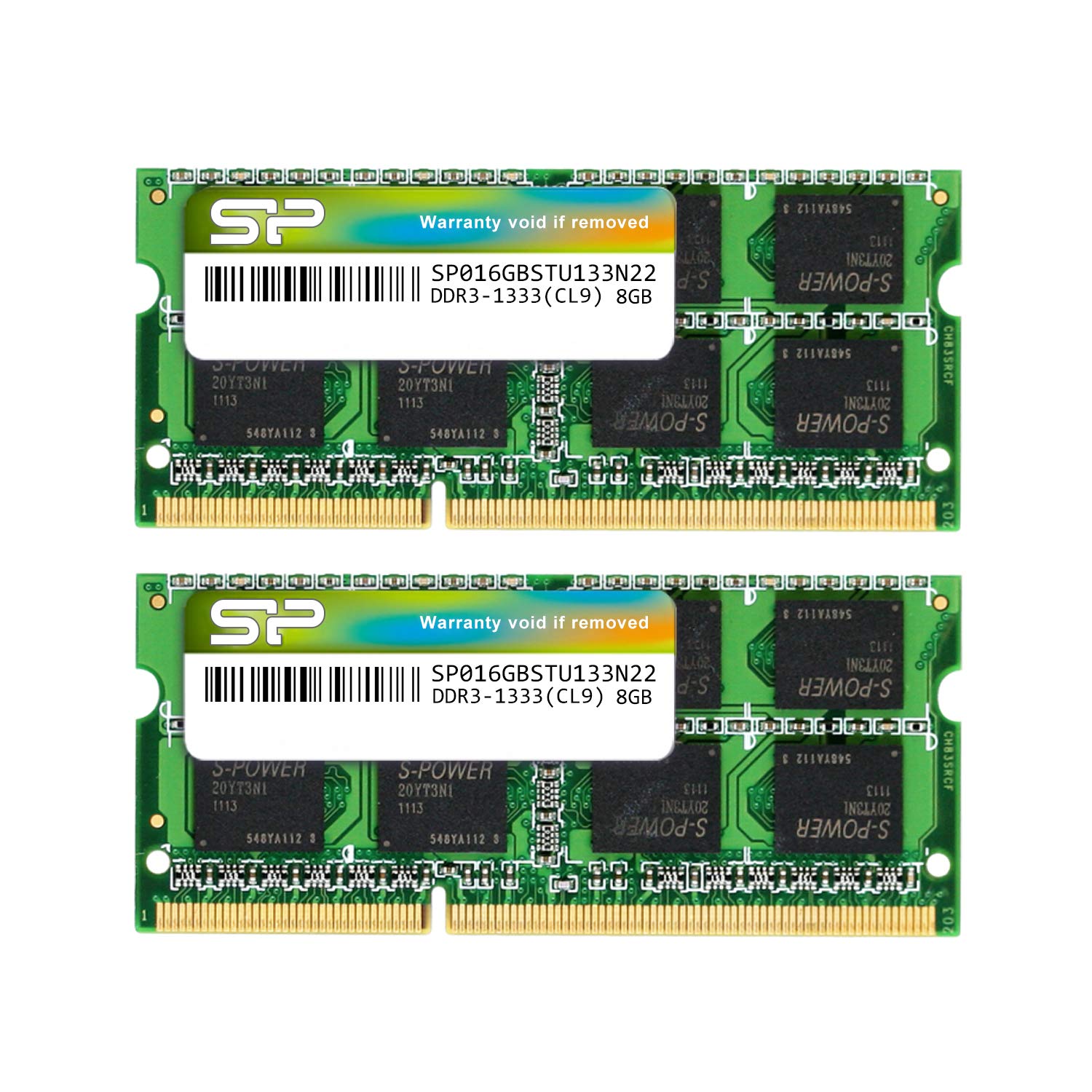 ꥳѥ ΡPCѥ 204Pin SO-DIMM DDR3-1333 PC3-10600 8GB2 SP016GBSTU133N22